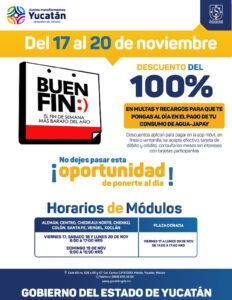 El Gobierno del Estado se suma al Buen Fin en apoyo a la economía de las familias yucatecas
