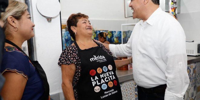Renán Barrera cumple con el compromiso de entregar mercados seguros y funcionales