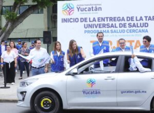 Brigadas de los Asistentes del Pueblo estarán recorriendo Yucatán para llevar los beneficios de la Tarjeta Universal de la Salud