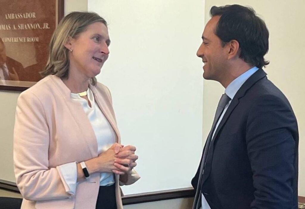 Presenta el Gobernador Mauricio Vila Dosal ante empresarios y representantes gubernamentales estadounidenses ventajas de invertir en Yucatán