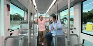 Estado de México y Yucatán intercambian experiencias en materia de movilidad y transporte público