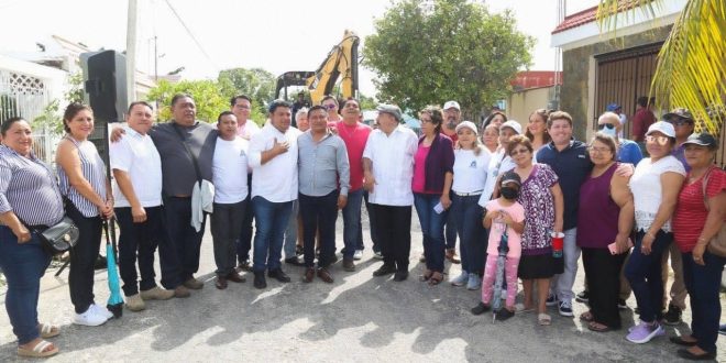 Seguir mejorando las calles de Kanasín, una de las prioridades de Edwin Bojórquez