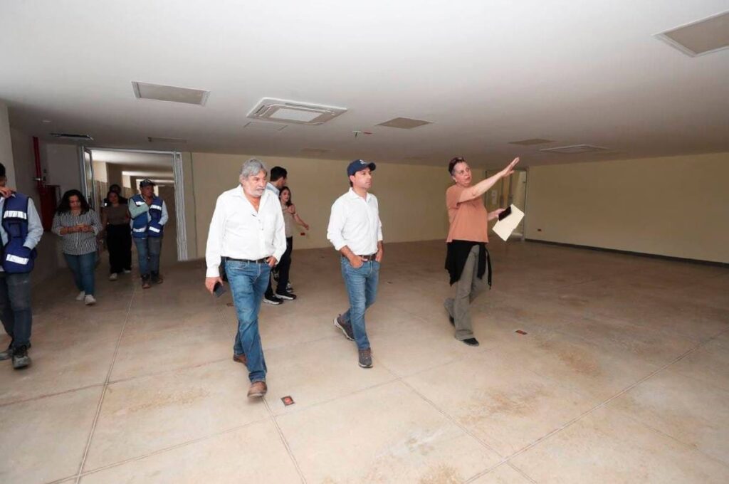 El Gobernador Mauricio Vila constató el avance de los trabajos de modernización de la UNAY