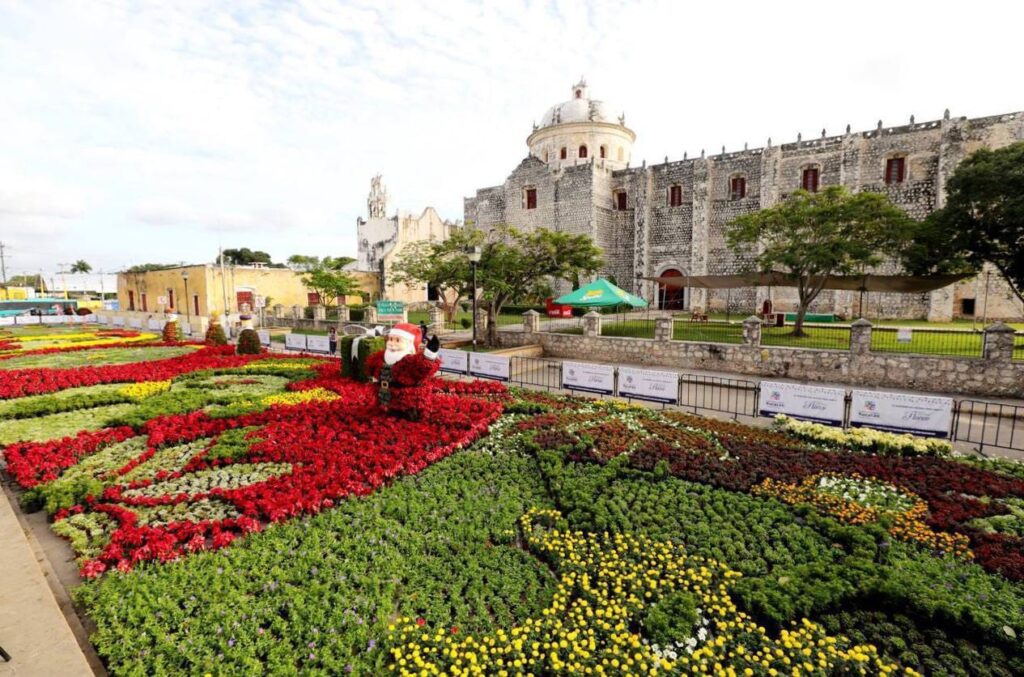 Llega el Paseo Navideño de las Flores a Umán para el disfrute de las familias durante esta temporada decembrina