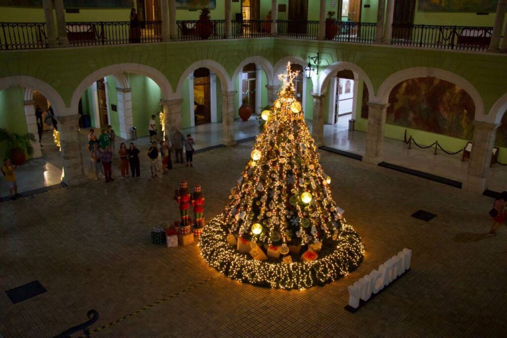 Llega la Navidad a Palacio de Gobierno