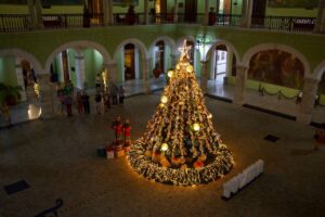 Llega la Navidad a Palacio de Gobierno