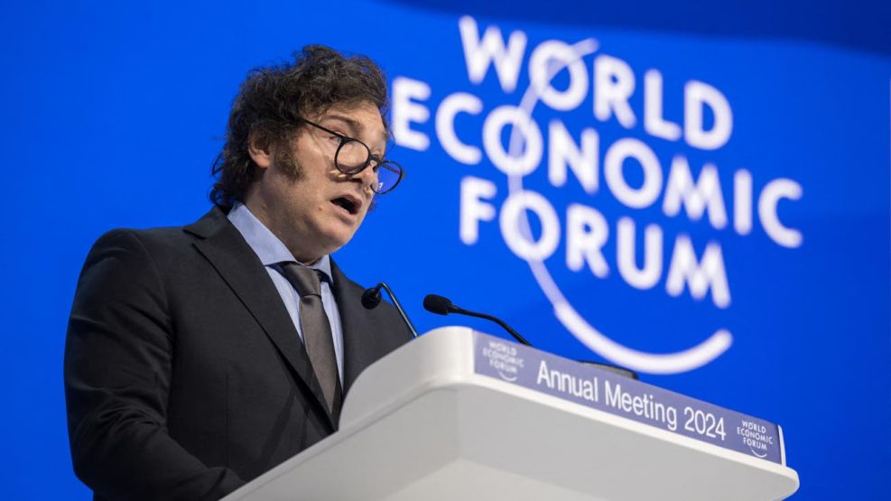 Milei advierte en Davos que el “Occidente está en peligro” por el socialismo