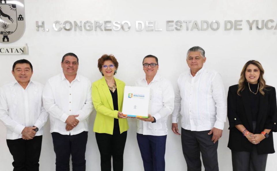 Envía el Gobernador Mauricio Vila Dosal su Quinto Informe de Resultados al Congreso del Estado
