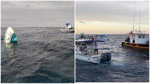 Se hunde embarcación con turistas en Isla Mujeres; cuatro fallecen