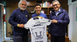 Pumas le da la bienvenida a Leo Suárez como refuerzo para el Clausura 2024