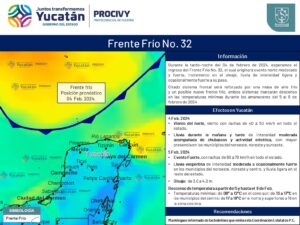 Hoy por la tarde entra nuevo frente frío