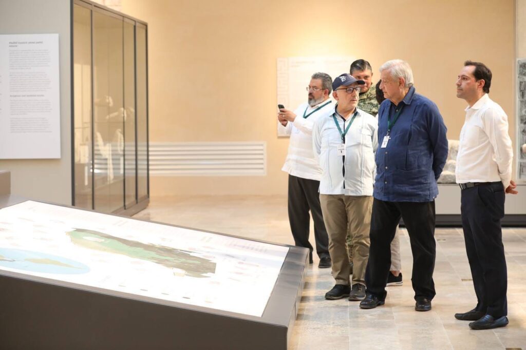 El Presidente López Obrador reconoció el trabajo coordinado que ha mantenido con el Gobernador Mauricio Vila Dosal