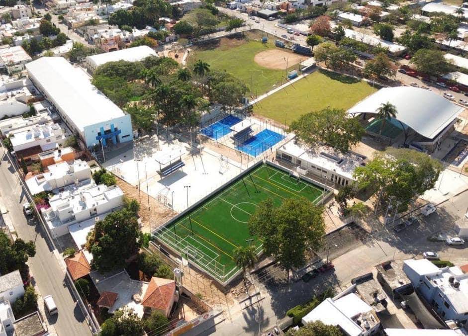 Las Unidades Deportivas “Benito Juárez” y del Sur “Henry Martín”, estarán listas próximamente para el disfrute de las y los yucatecos