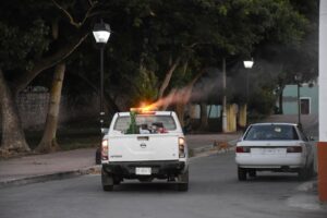 Fumigación contra mosco transmisor de dengue, zika y chikungunya continuará esta semana en Mérida y municipios del interior del estado