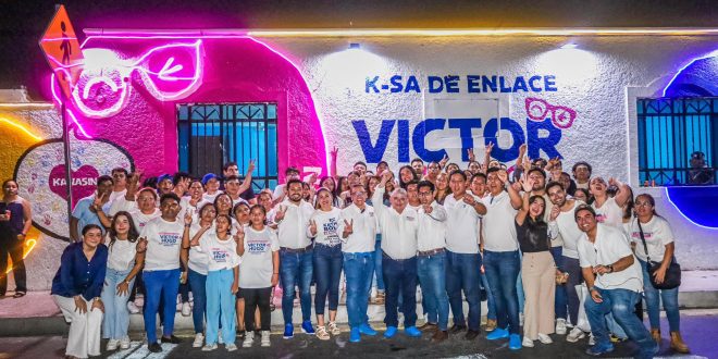 Inaugura Victor Hugo su k-sa de enlace en Kanasín