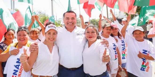Mi compromiso es erradicar la pobreza en Yucatán: Renán Barrera