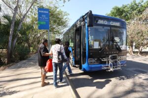 Con nuevas unidades híbridas, la transformación del transporte en Yucatán no se detiene