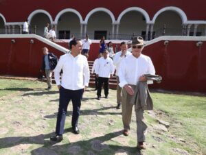 El Gobernador Vila Dosal brinda a los Reyes de Suecia un almuerzo con los guisos emblemáticos de Yucatán