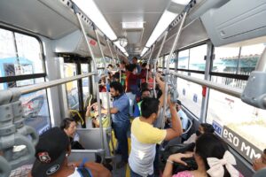 Con nuevas y modernas unidades, inició la ruta 69 Madero – Juan Pablo II