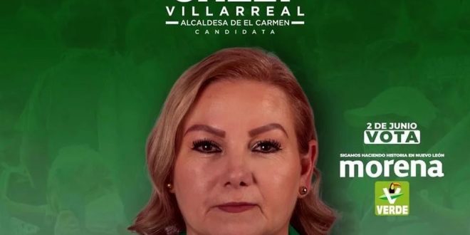 Atacan a tir0s a Graciela Villarreal, candidata de Morena y PVEM, a alcaldía de El Carmen, NL