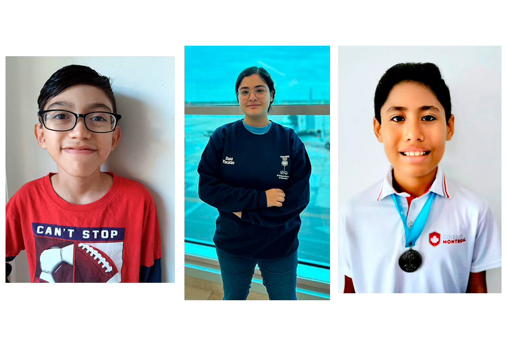 Estudiantes yucatecos representarán a México en Competencia Internacional de Matemáticas