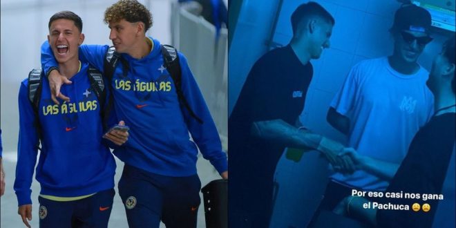 Lichnovsky y Brian Rodríguez habrían celebrado en antro pase a Semis del América