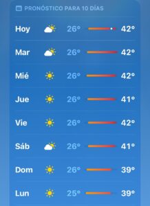 Pronostican otra semana extremadamente calurosa en Yucatán