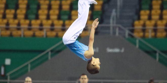 La Gimnasia de trampolín comienza su  Campeonato Nacional en el Kukulcán