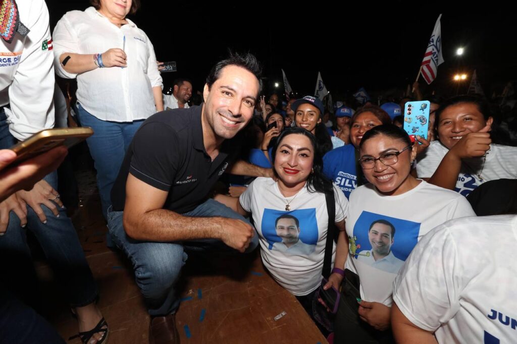 Mauricio Vila continúa apoyando a los candidatos del PAN en Yucatán