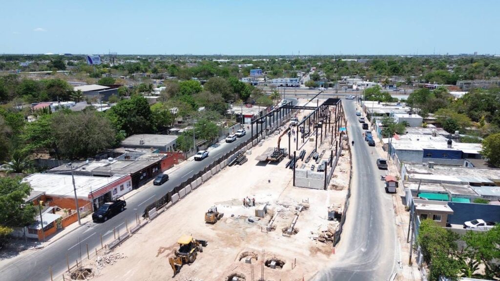 Avanza la construcción de los Centros de Transferencias Multimodal (Cetram) Motul, Cancún y Umán para seguir transformando la movilidad en Yucatán